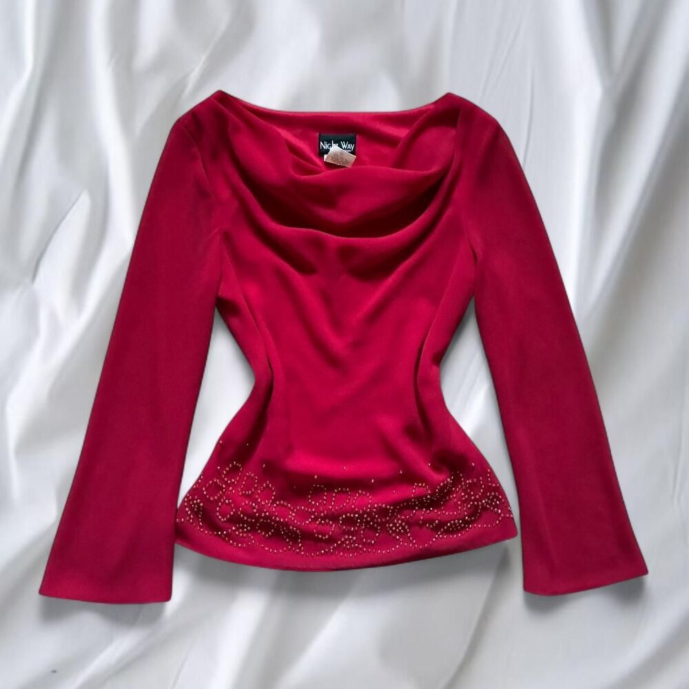 Vintage Beaded Blouse
